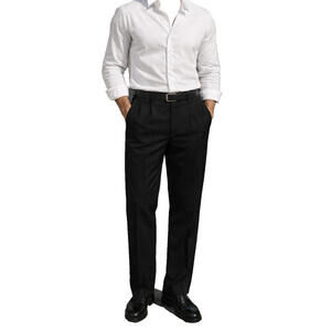 Perry Ellis Portfolio Men’s Dress Pants Size 40x30 Black Folio Flex Stretch